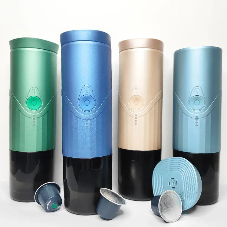 DUTRIEUX Portable Espresso Machine | Capsule & Powder, Battery