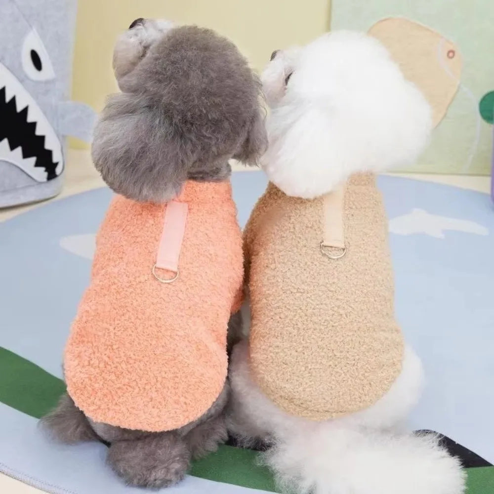 Winter Fleece Dog Sweater Coat for Small Dogs – S to XXL