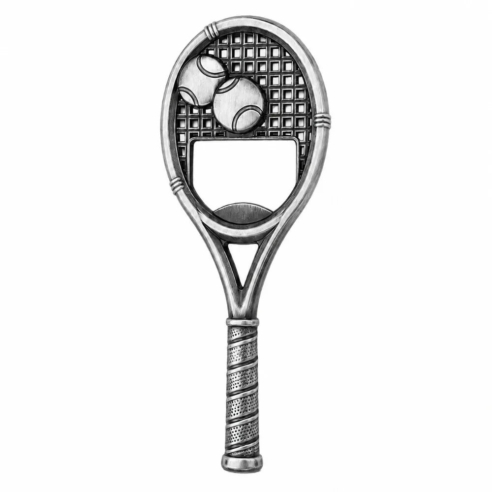 Tennis Racket Bottle Opener – Sporty Zinc Alloy Beer Opener