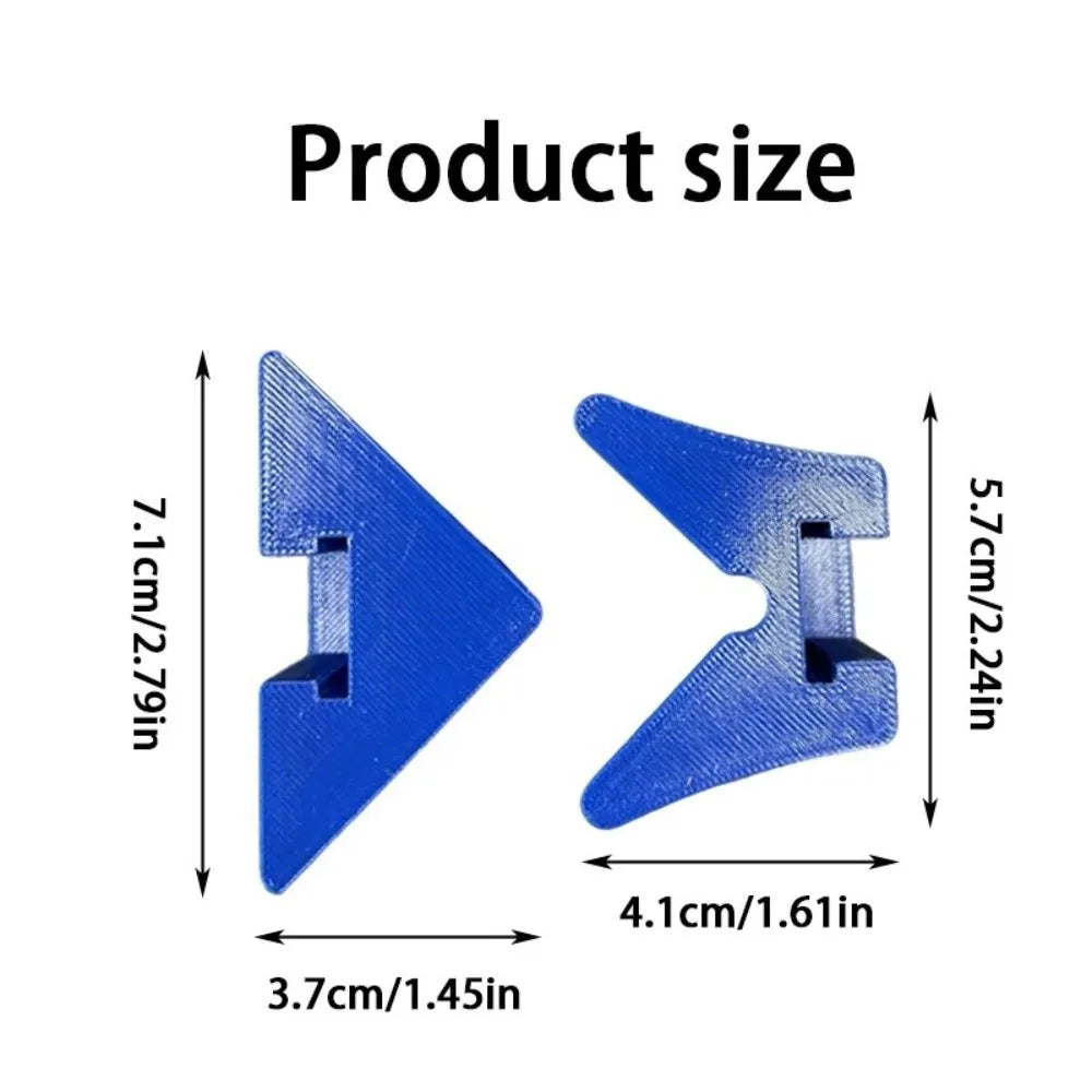 Woodworking Quick Clamp Adapter Set – 90° Corner Grip Tool