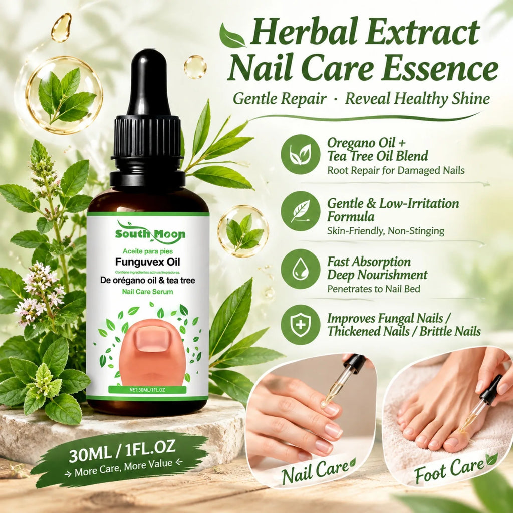 South Moon Oregano & Tea Tree Nail Care Oil 30ml
