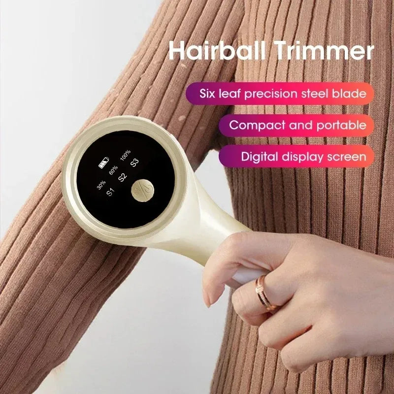 NOCCLILI Electric Lint Remover – Rechargeable Fabric Shaver
