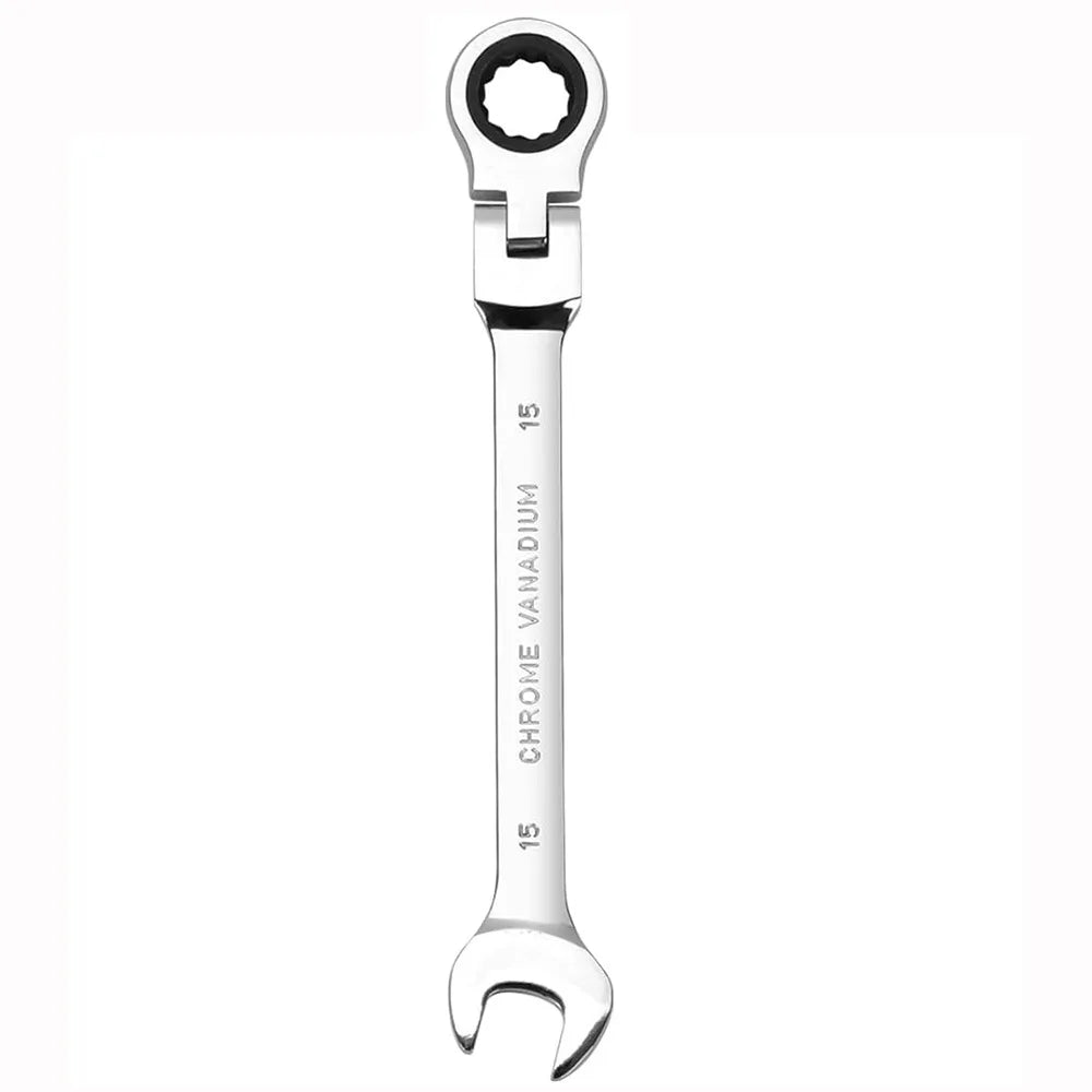 Dual Head 72-Tooth Ratchet Wrench Quick Release 6–22mm CR-V