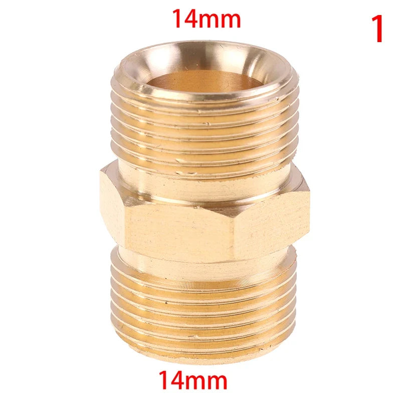 M22 Brass Hose Connector Adapter for Pressure Washers