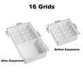 Telescopic Makeup Organizer – 5 & 16 Grid Expandable Drawer Box