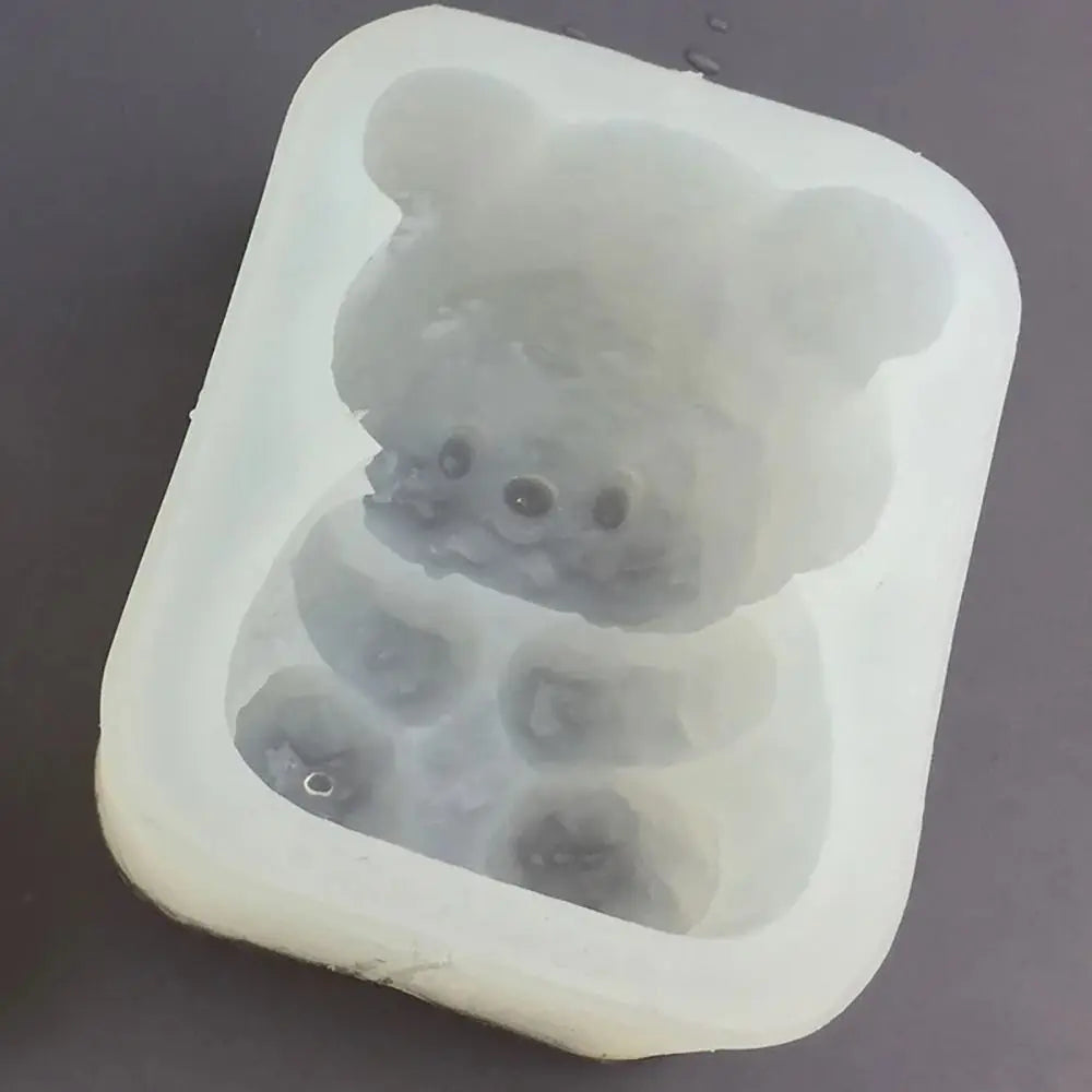 Cute Animal Silicone Baking Mold – Bunny & Kitten Cartoon