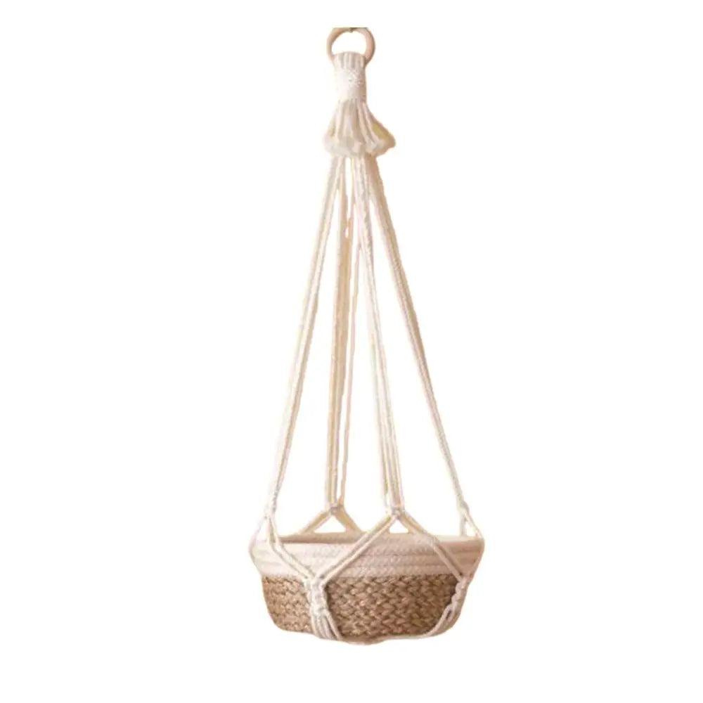 Macrame Plant Hanger Cotton Rope – Indoor & Balcony Décor