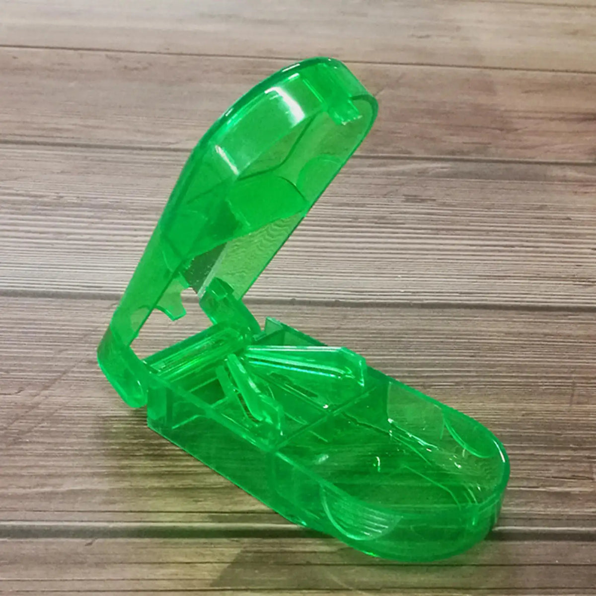 Portable Pill Cutter & Storage Box | Stainless Steel Blade
