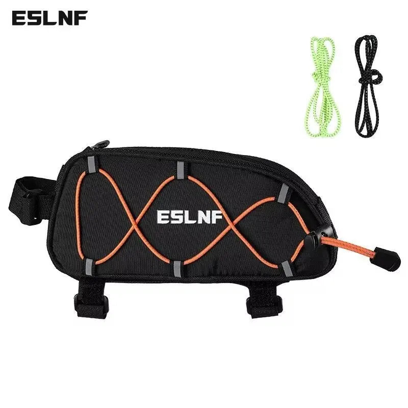 ESLNF Rainproof Bike Top Tube Bag – Reflective MTB Road Cycling