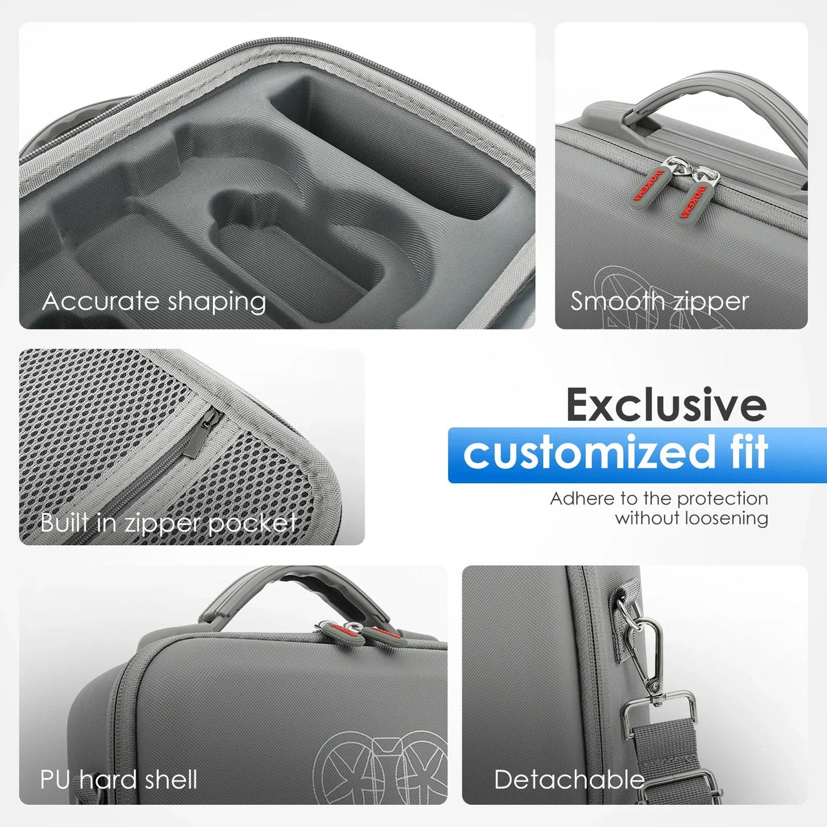 DJI NEO 2 Shockproof Carrying Case | PU Shoulder Bag