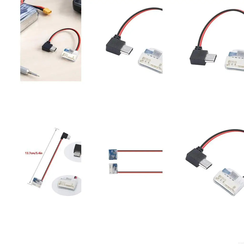 USB-C to Balance Connector Cable for 1S Hobby Batteries | P3