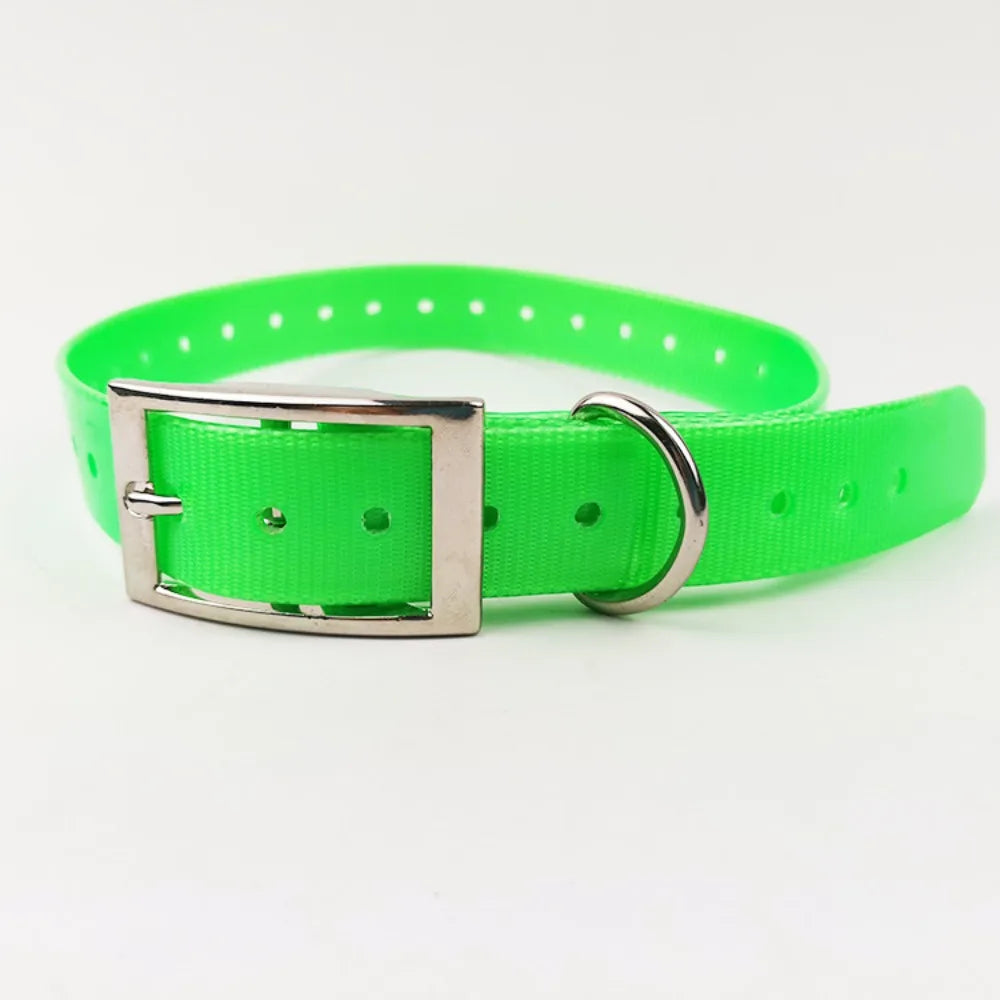 Waterproof PU Dog Collar – Odor & Dirt Resistant | Easy Clean