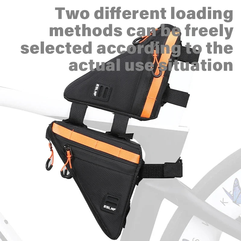 ESLNF Bicycle Triangle Frame Bag – Bike Storage Pouch