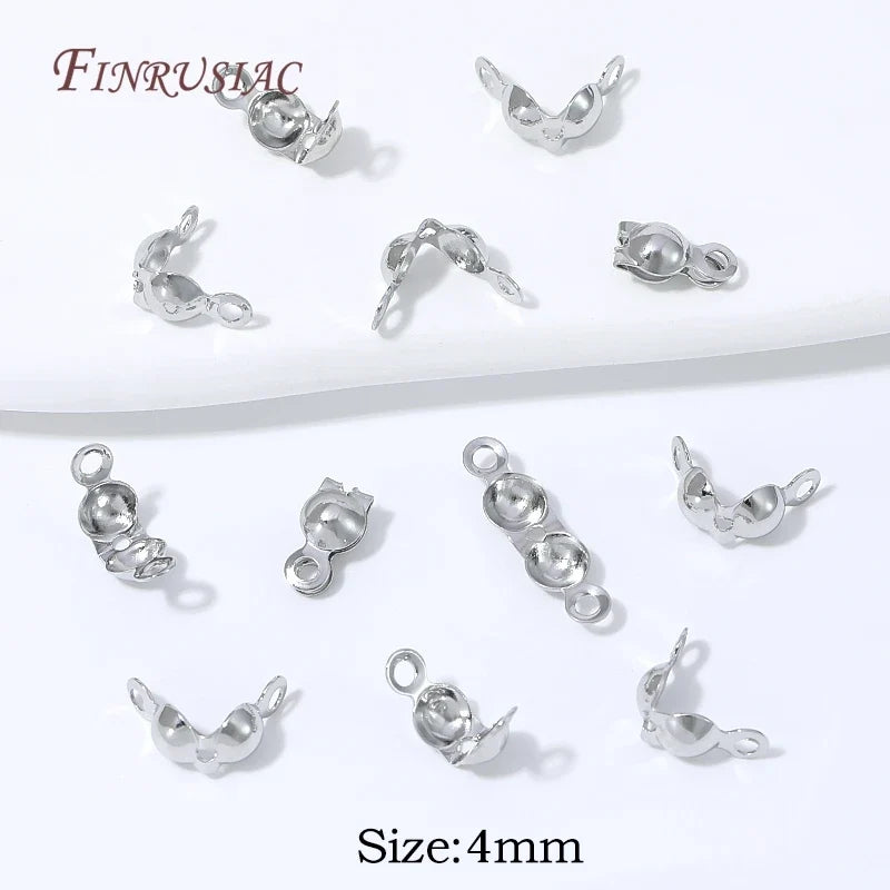 18K Gold Plated End Caps & U-Shape Wire Protectors | Jewelry