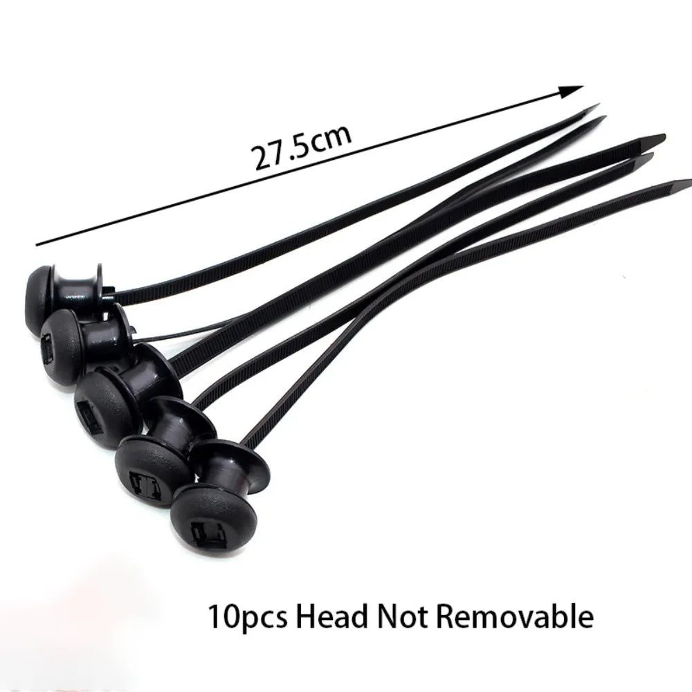 Nylon Zip Tie Buckles Self-Locking 20/50/100 Pcs Heavy Duty