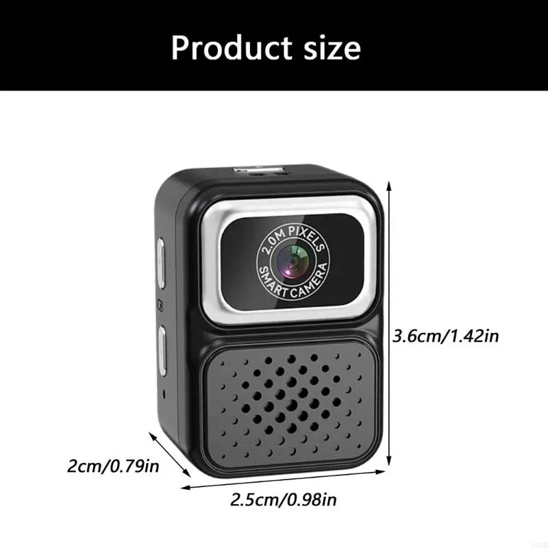 Thumb Keychain Mini Camera – Wearable 640x480 Video Recorder