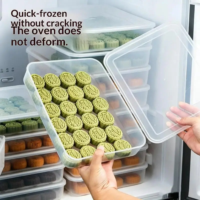 Stackable Transparent Food Storage Container – BPA-Free PP Box