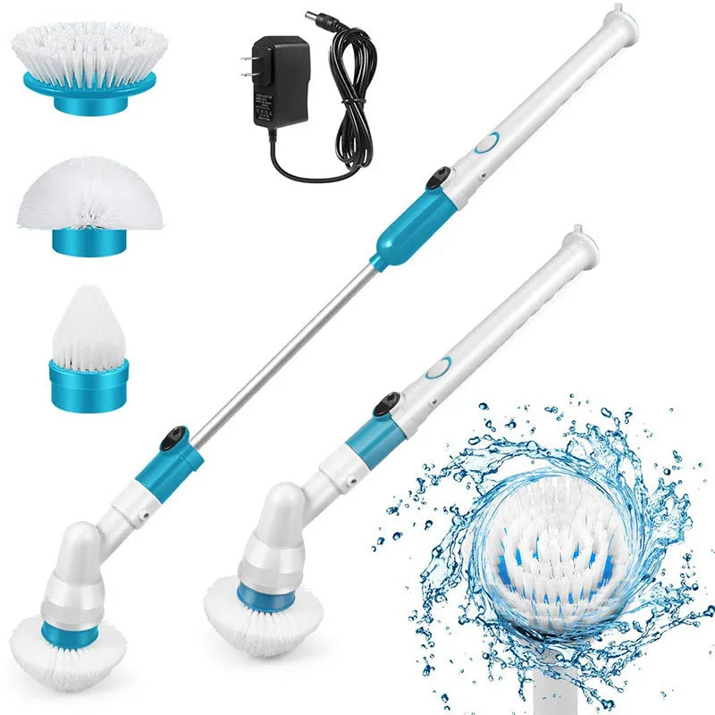 Electric Spin Scrubber – Rechargeable Bathroom Cleaning Brush