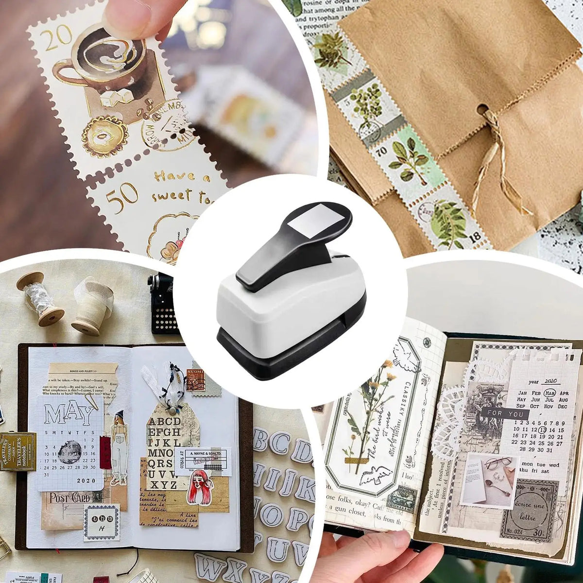 Square Rectangle Paper Punch – Scrapbooking & Card Making Tool