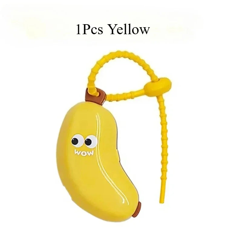 2-in-1 Banana Toothbrush Holder Dustproof Travel Case