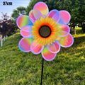 Sunflower Wind Spinner – Double-Layer Garden Windmill 28/37cm