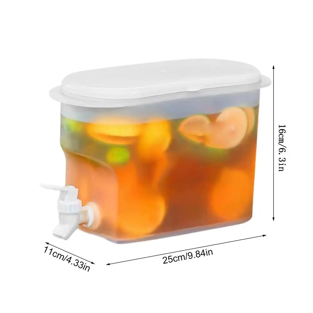 2.8L Fridge Drink Dispenser with Spout | Cold Brew Kettle