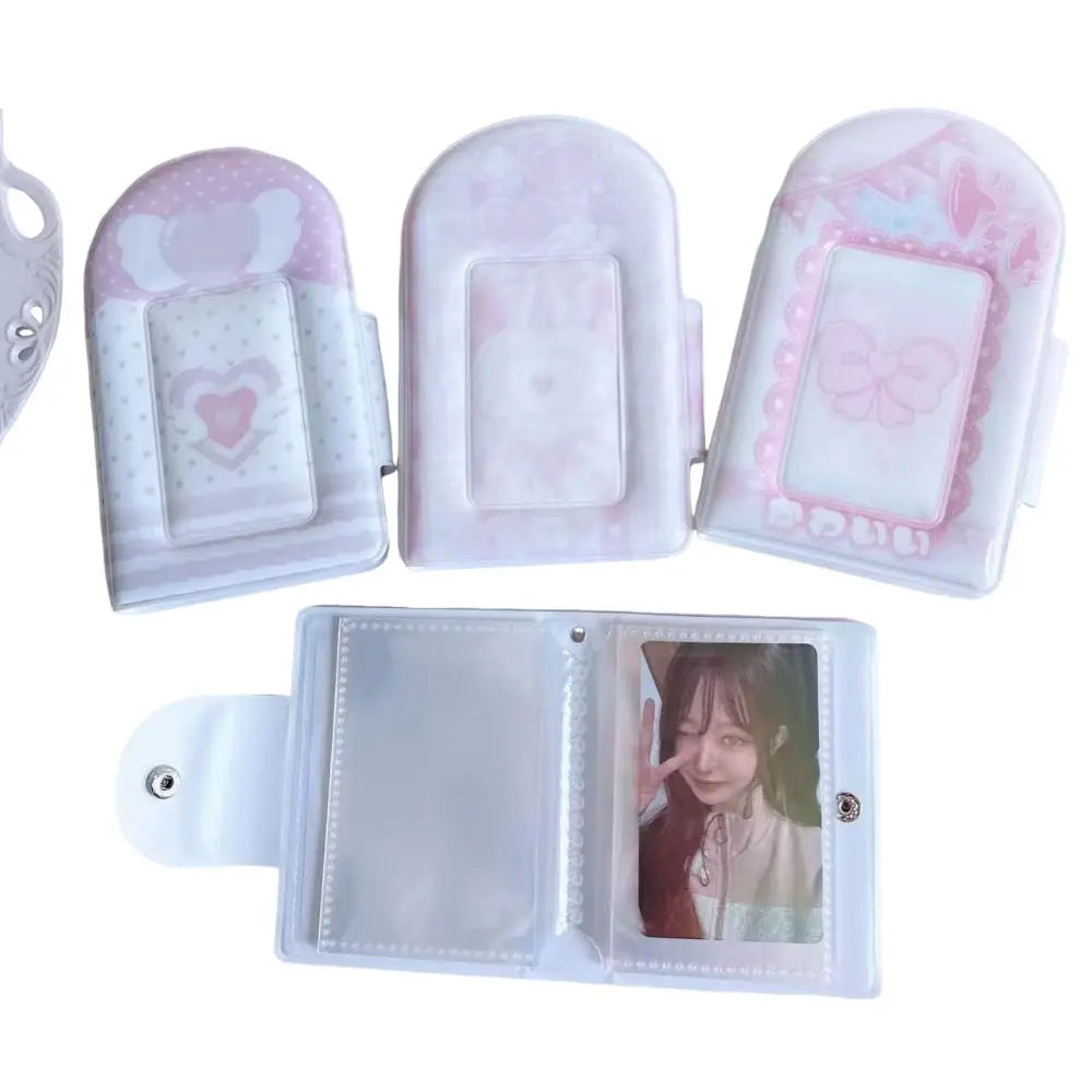 3-Inch Photocard Binder Album 32 Pockets – Cute Kpop Card Holder