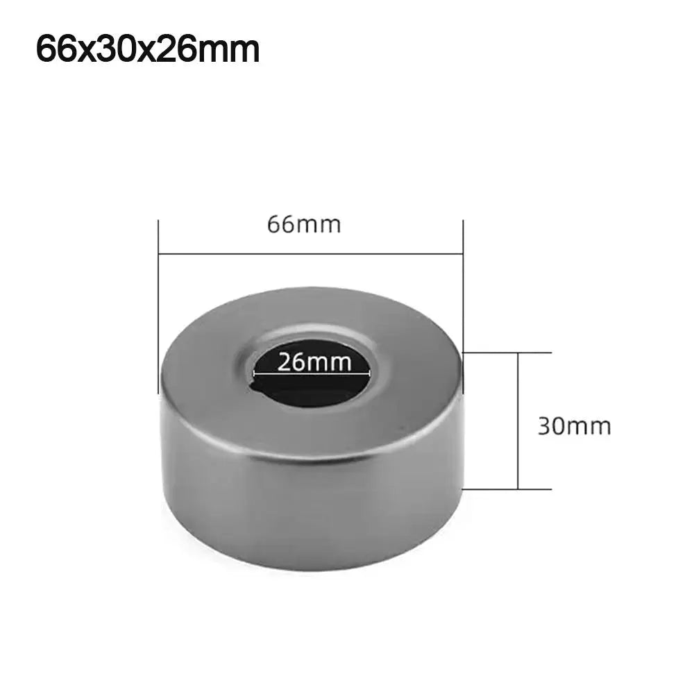 Round Stainless Steel Pipe Cover – Faucet Decorative Cap