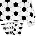 6Pcs Soccer Party Tablecloths – Waterproof Rectangle Covers