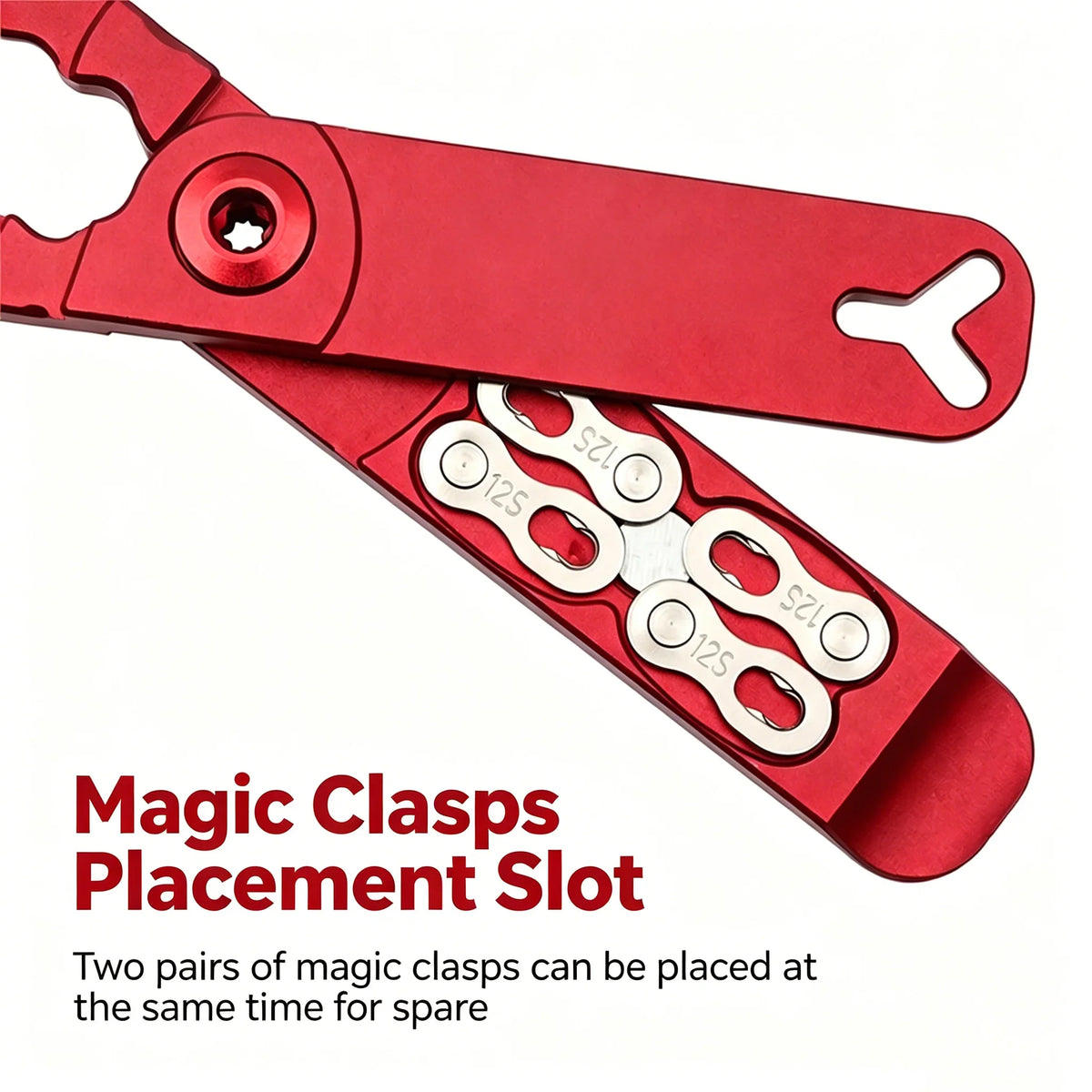 BUCKLOS Mini Bike Chain Link Pliers & Tire Lever Tool