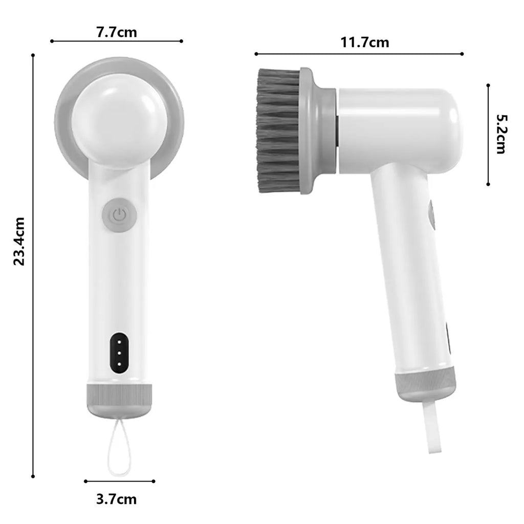 Electric Spin Scrubber – Rechargeable Cordless Cleaning Brush
