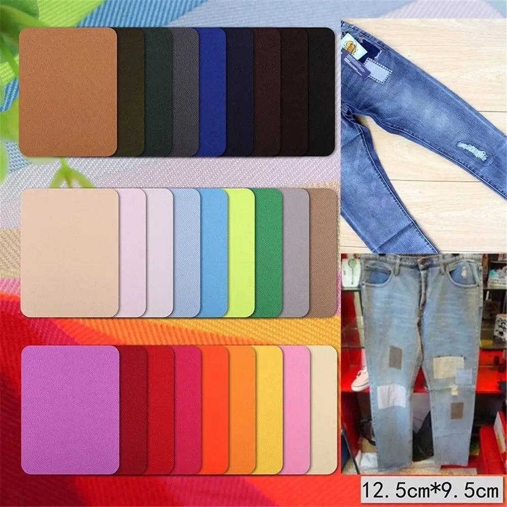 Iron-On Self-Adhesive Fabric Patch – DIY Applique & Repair
