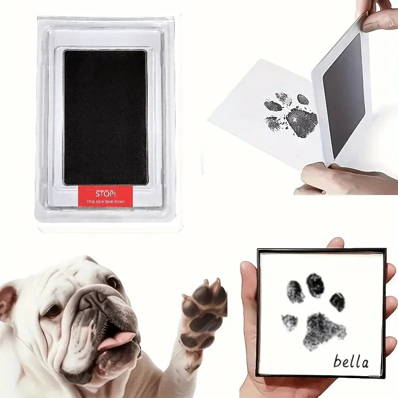 Pet Paw Print Inkless Impression Kit – Dog & Cat Keepsake