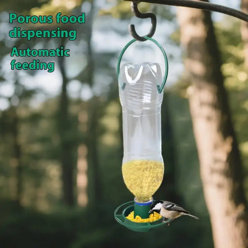Automatic Hanging Bird Feeder Bowl for Parrots & Pigeons