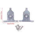 2Pcs Drawer Front Panel Fixing Bracket Clip Connector – Nylon/Metal