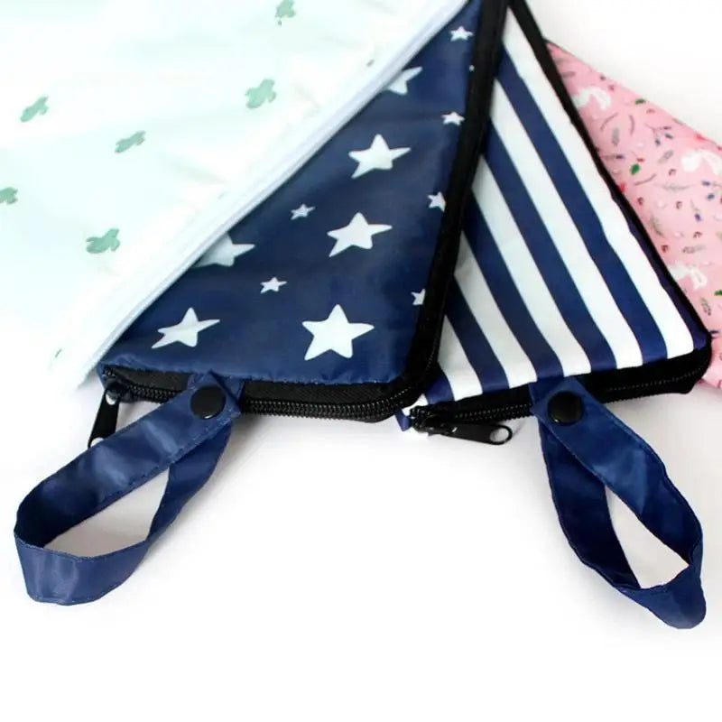 Stripe Star Wet Umbrella Bag – Waterproof Absorbent Cover