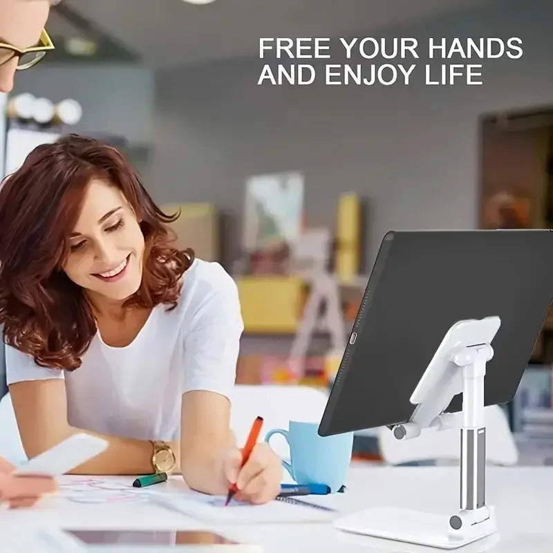 Foldable Telescopic Phone Holder Stand – Desktop & Bedside
