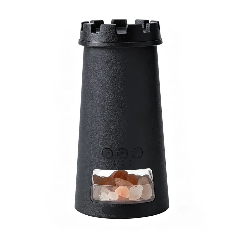 Raugee 5-in-1 Flame Essential Oil Diffuser & Salt Lamp