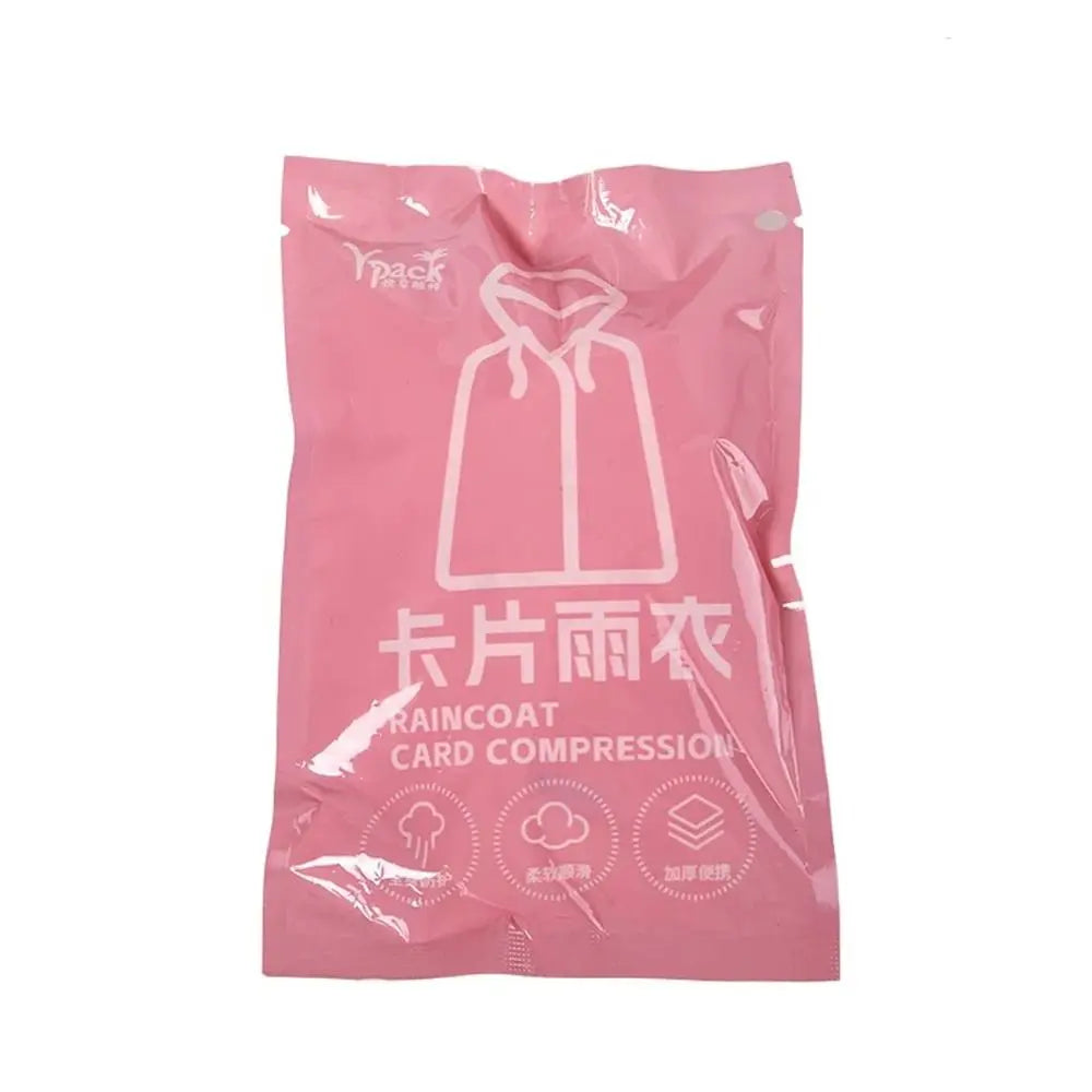 Disposable Hooded Raincoat – Unisex Waterproof Emergency Cover