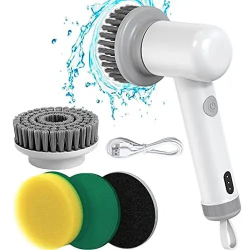 Electric Spin Scrubber – Rechargeable Cordless Cleaning Brush