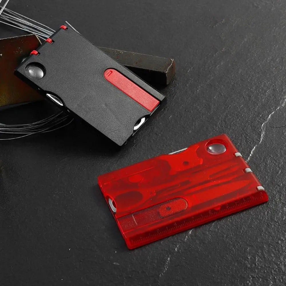 12-in-1 Ultra Thin Multi-Tool Card EDC Pocket Gadget