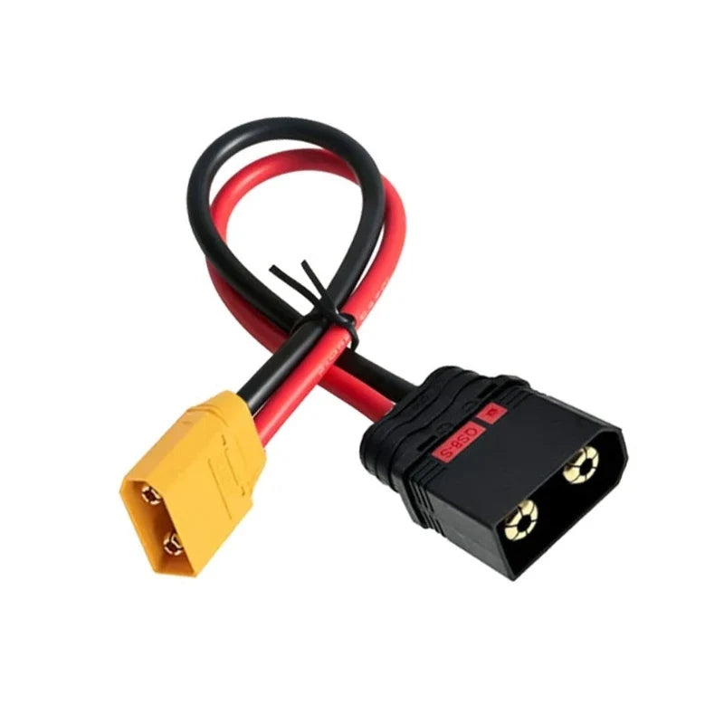 XT90 to QS8 Adapter Cable 10AWG Power Connector Cord