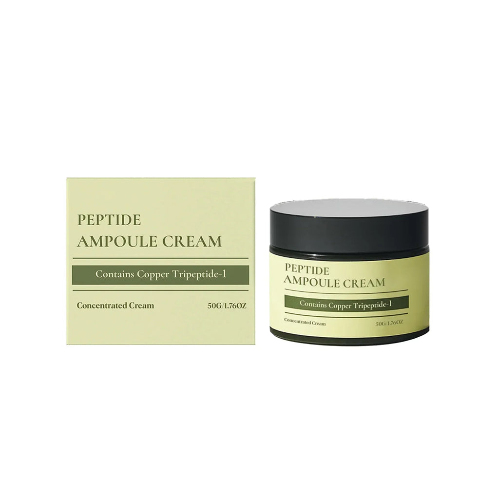Blue Copper Peptide Face Cream – Hydrating Firming Moisturizer