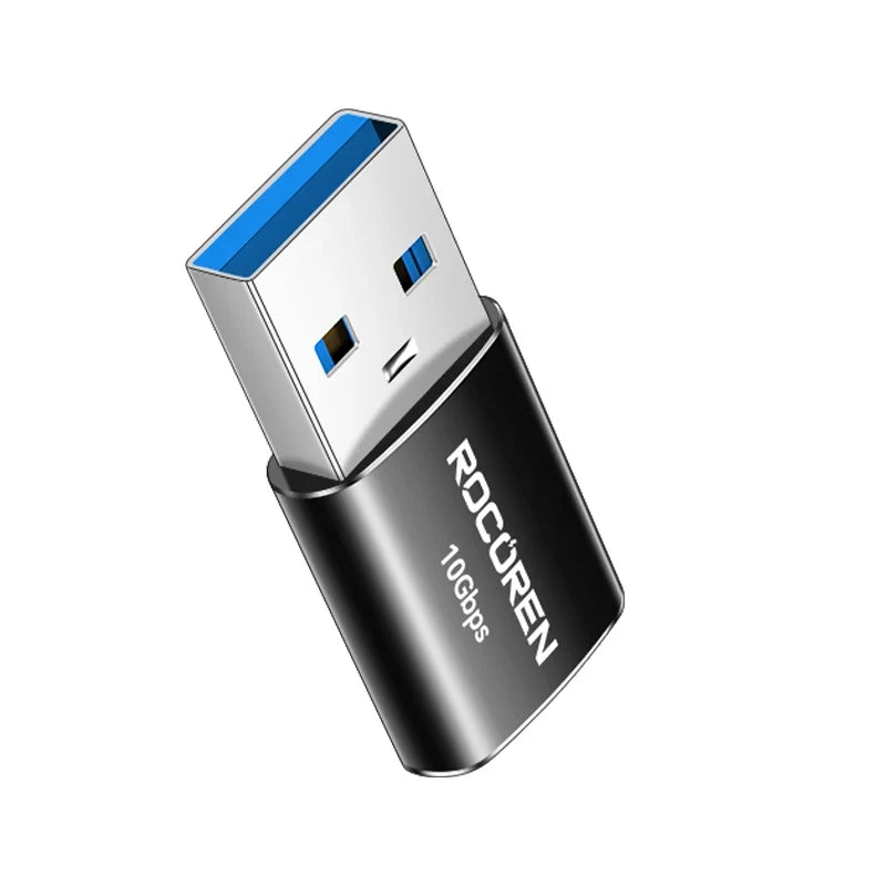Rocoren USB-C to USB 3.2 OTG Adapter 10 Gbps | CE Certified