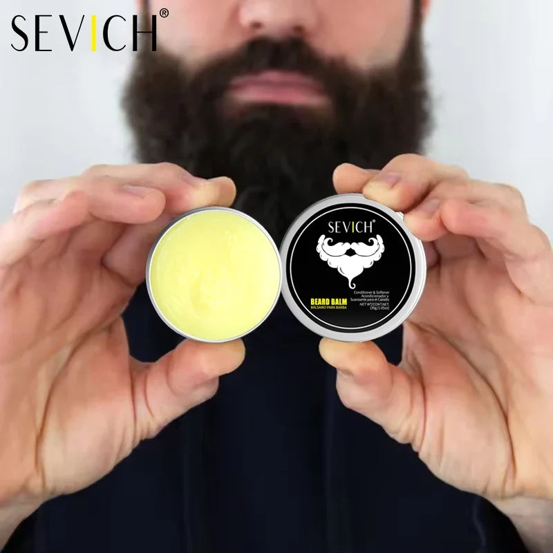 SEVICH Beard Balm for Men – Moisturizing Styling Wax 30g