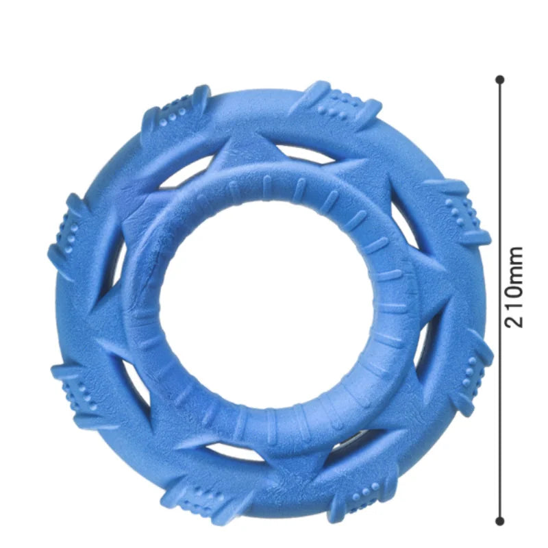 TPR Foam Dog Pull Ring Toy – Bite-Resistant Interactive Chew