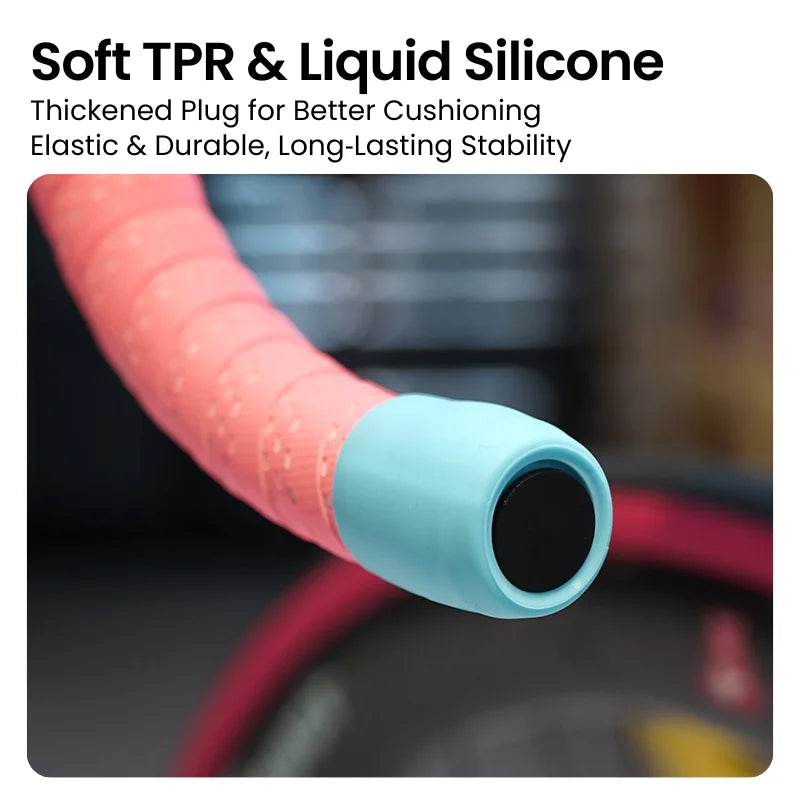 Silicone Bike Handlebar End Plugs – Multi-Color Bar Caps