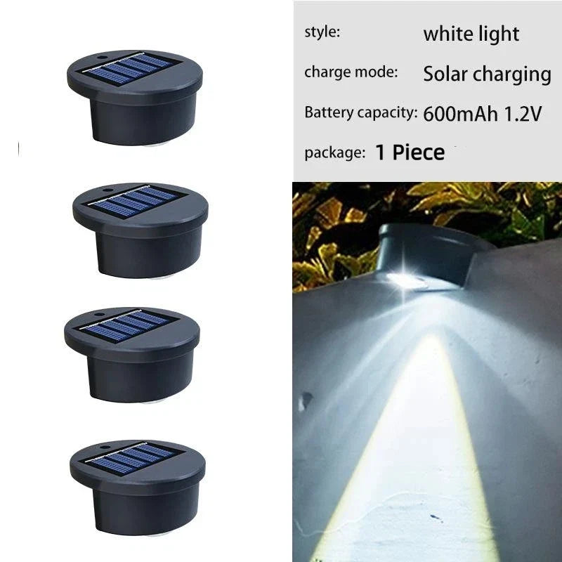 Solar RGB LED Garden Step & Pool Edge Light – Waterproof