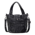 Denim Vintage Bucket Bag for Women – Casual Daily Handbag