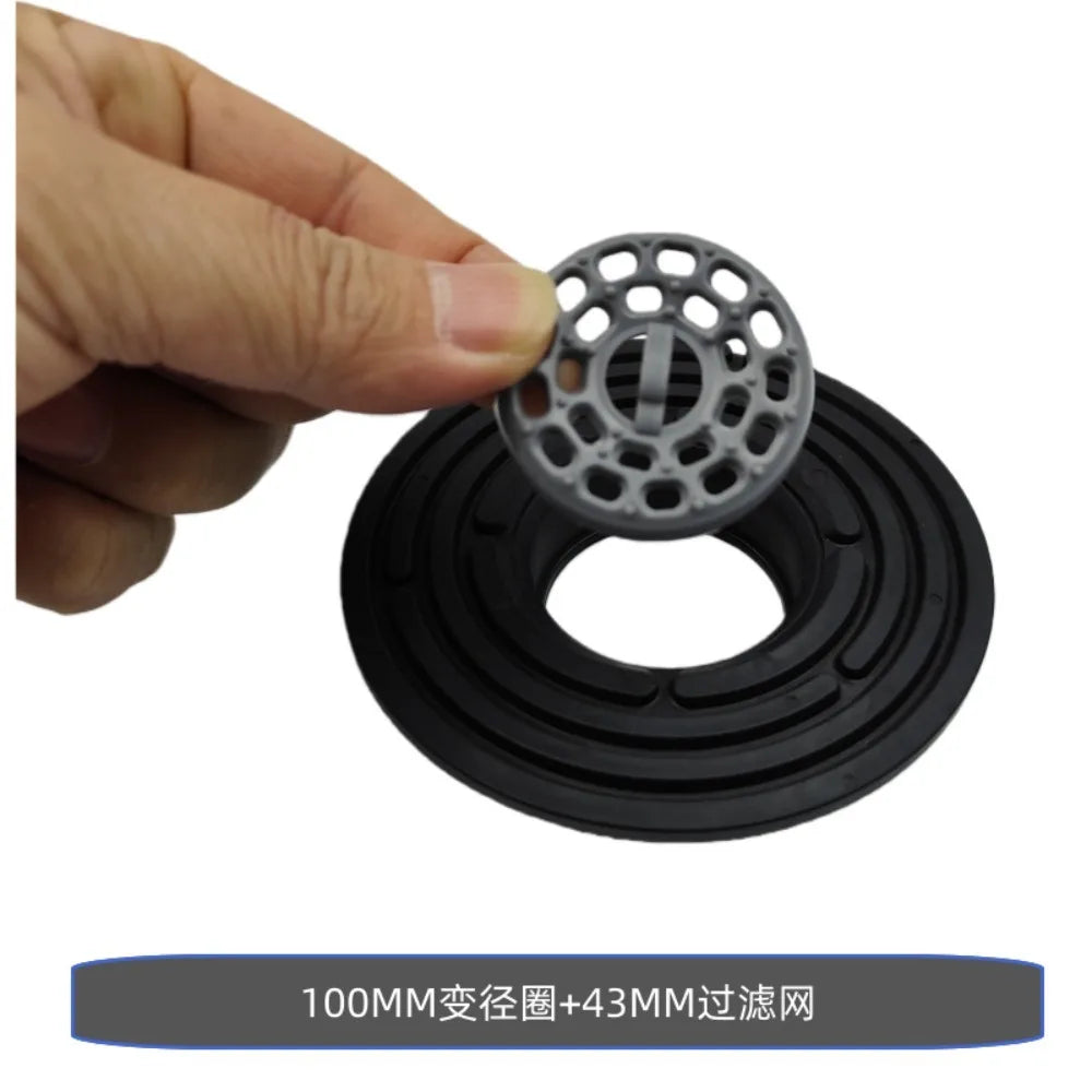 ABS Anti-Odor Bathroom Floor Drain Strainer Cover & Plug